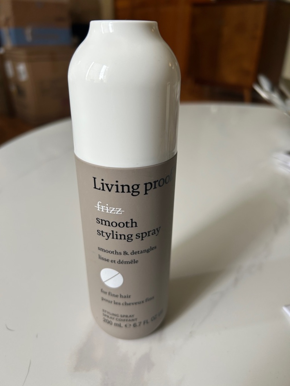Living Proof No Frizz Smooth Styling Spray, 6.7 oz / 200 mL, NWT